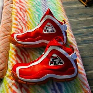 Grant Hill game worn shoes